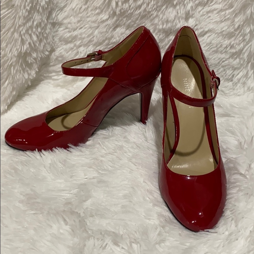 Pretty Red Heels from NINE WEST